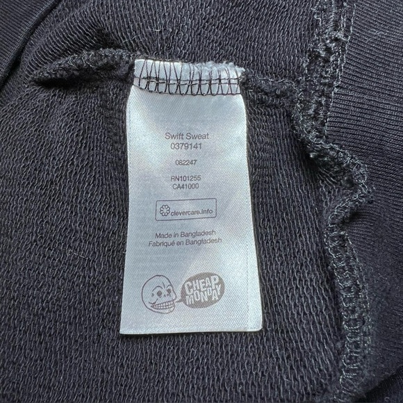 Cheap Monday Stockholm Crewneck Sweatshirt Open Racerback - Picture 6 of 6